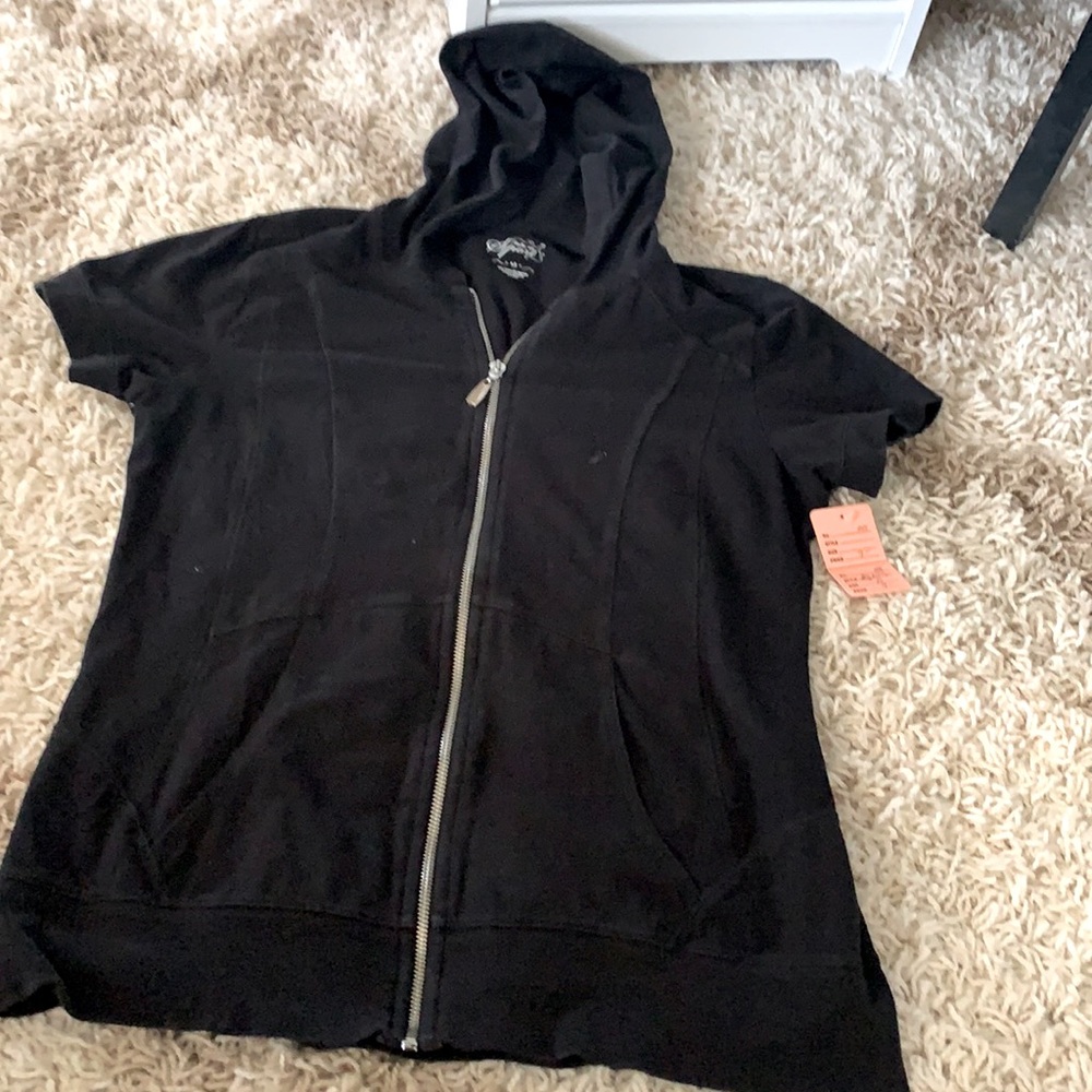 #jacket #black #zipup #sporty #girls #womens